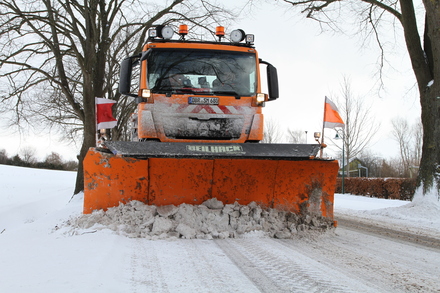 Die Räumfahrzeuge waren in dieser Woche im Dauereinsatz. © strassen-mv.de