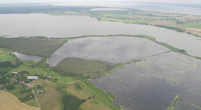 Situation Polder Klotzow 2012, Foto Mike Stegemann