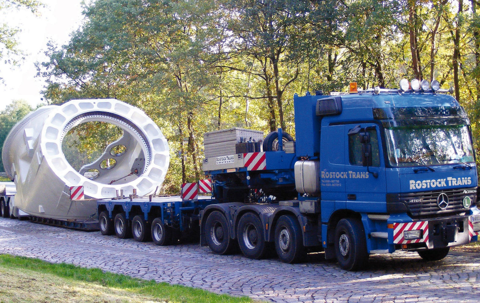 Schwertransport in Mecklenburg-Vorpommern