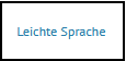 Es ist der Schriftzug "Leichte Sprache" dargestellt. 